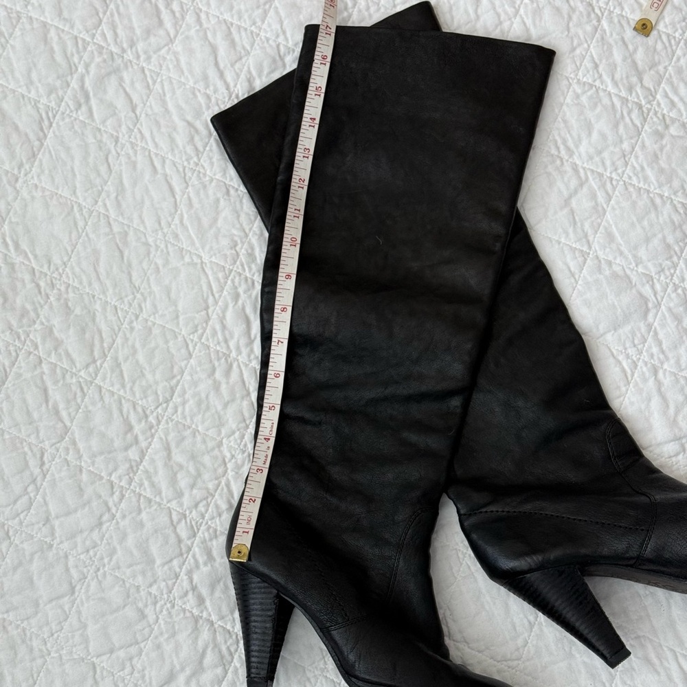 Authentic MICHAEL KORS FLEUR Black Leather Designer Convertible Tall - Picture 8 of 13